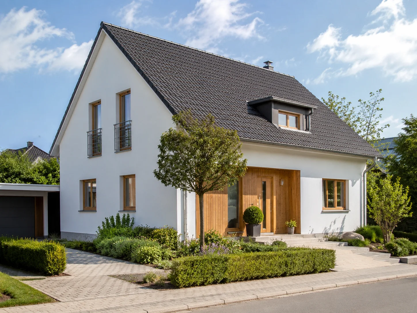 Einfamilienhaus mit Doppelgarage